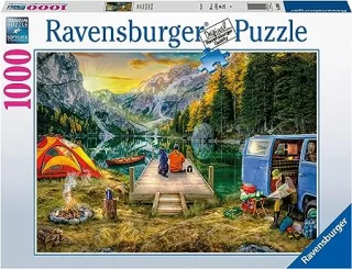 Ravensburger Puzzle 16994 - Campingurlaub [1.000 Teile]