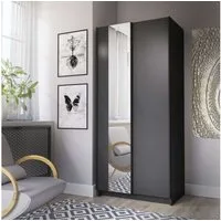 Home affaire Kleiderschrank Hildreth, Wäscheschrank, Schwebetüren, Versand nur 4,95€! mit Spiegel, FSC®-zertifizierter Holzwerkstoff, in 3 Breiten