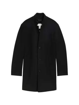 Denim Tom Tailor - Mantel mit Wolle black - Gr. - S