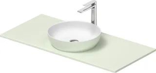 Duravit Sivida SET, Aufsatzbecken r.400 B.Aussen: blassgrün matt 268014FH00