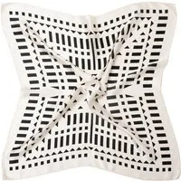 MayTree Seidentuch Seidentuch quadratisch 70x70, Domino, (Stück), 100% Seide