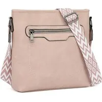 TAN.TOMI Umhängetasche Schultertasche für Damen Modische Henkeltasche Crossbody Bag, Multi-Taschen-Design, verstellbare Schultergurte, Gesäßtasche
