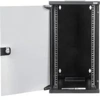 Wandgehäuse 254 mm (10") - 312x300 mm (BxT), IT-Schrank schwarz