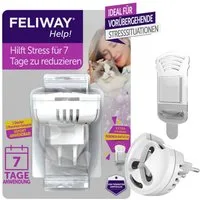 Feliway Katzenstreu FELIWAY Help Start-Set, Verdampfer + 1 Pheromonkartusche für 7 Tage