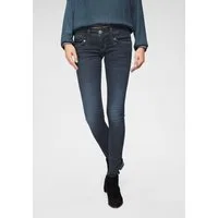 Herrlicher Slim-fit-Jeans Piper Slim Denim mit Zierknöpfen an den Gesäßtaschen
