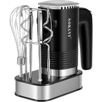 SOKANY Handmixer 3 in 1 800W Handrührgerät Handrührer, 5 Geschwindigkeiten, 800 W