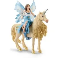 Schleich® Spielfigur BAYALA®, Eyelas Ausritt auf Goldeinhorn (42508)