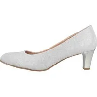 LadyPepp 2GY0211501 Silver Glitter Textile Pumps