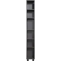 welltime Hochschrank Trento, Badmöbel, Badregal, Regal, Breite 25 cm Standregal, Badezimmer-Regal, für viel Stauraum