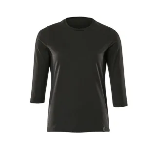 MASCOT Damen T-Shirt Vollschwarz L - 20191-959-90-LONE