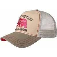 Stetson Baseball Cap Trucker Cap Heritage Bear mit Netzeinsatz