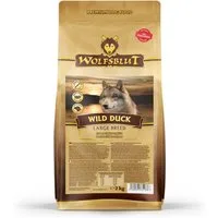 Wolfsblut Wild Duck Adult Large Breed - Trockenfutter mit großen Kroketten, Trockenfutter für: Hunde