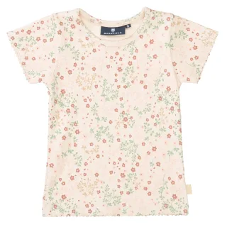 BASEFIELD - Md.-Rib Shirt pearl beige aop - Gr. - 110
