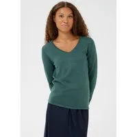 Saint Tropez Strickpullover MilaSZ LS V-Neck Pullover Viskosemischung, Regular fit