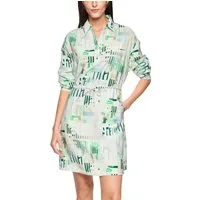 Marc Cain Hemdblusenkleid City Vibing Premium Damenmode sportiv, Minikleid, ohne Innenfutter