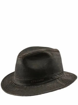 Stetson Herren Stetson Traveller Braun 52 % Baumwolle, 48 % Polyester