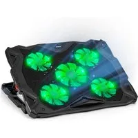 Duronic Laptop-Ständer, (LC1 Kühlpad, Laptop Kühler für Gaming Notebook, Cooling Ventilator)