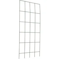 Windhager Rankgitter für Kletterpflanzen, Gitterspalier für Hauswände in grün, 1 St., Rankhilfe inkl. Befestigung, erhältlich in unterschiedlichen Größen
