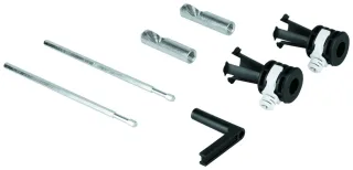 GROHE Befestigungssatz 49510 für Euro Keramik Wand-Tiefspül-WC, 49510000 49510000