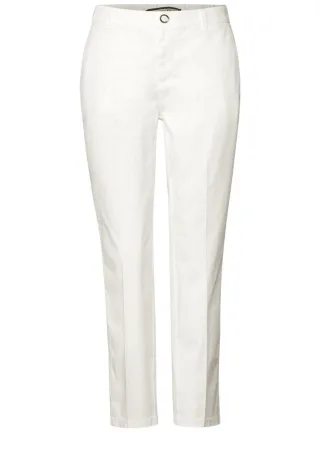 Street One - Softe Twill Chino weiß - Gr. - 42/28