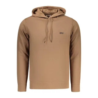 Rifle Marrone Baumwolle Herren Sweatshirt