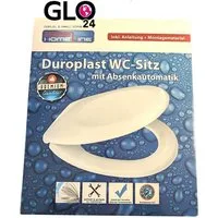 Homeline WC-Sitz WC-Sitz Homeline Sitz Toilettensitz Absenkautomatik Metall Scharniere, Maximaler Sitzkomfort
