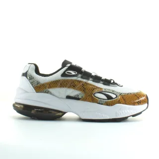 Puma Cell Gift Animal Kingdom White Textile Mens Schnürungstrainer 371786 01