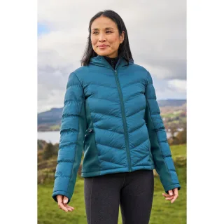Mountain Warehouse - "Turbine" Softshelljacke Wattiert für Damen (Petrol)