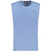 NORWAY 1963 T-Shirt Herren Tanktop Blau mit Stickerei – Breite