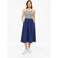 s.Oliver Midikleid Kleid Kleid im Fabricmix mit Eingrifftaschen