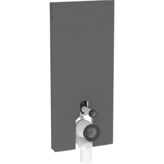 Geberit Monolith Sanitärmodul für Stand-WC, 114 cm, Frontverkleidung aus Glas: Front:, 131033CD5 131033CD5