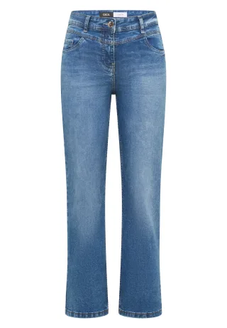 CECIL - Bootcut Jeans authentic used wash - Gr. - 30