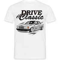 Spreadshirt T-Shirt Drive The Classic Geschenk Youngtimer Auto Fan Männer T-Shirt (1-tlg)