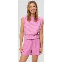 s.Oliver Shorts Short Shorts aus Jersey mit elastischem Bund