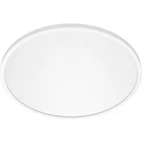 Philips LED Deckenleuchte Superslim 3-in-1 LED Leuchte, CL550, 2700K, Dimmfunktion, Memoryfunktion, dimmbar über Fernbedienung, mehrere Helligkeitsstufen, LED fest integriert, Warmweiß, SceneSwitch, warmweiß, LED, dimmbar mit Lichtschalter
