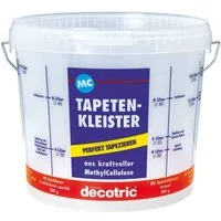 decotric® Tapezierbürste Decotric Kleistereimer 10 L