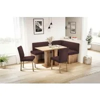 massivline&more Eckbank Anna 2, Breite 169 cm