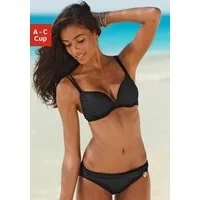 s.Oliver Push-Up-Bikini mit Zierring an der Hose