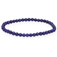Lebensquelle Plus Armband Lapislazuli Mini-Kugelarmband, 4 mm
