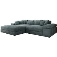 Luxusbetten24 Sofa Designer Sofa Bernardo, mit breiter Ottomane
