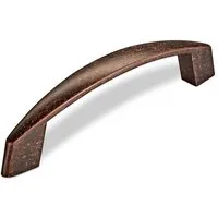 SO-TECH® Möbelgriff Bügelgriff THEA BA 96 - 128 mm - incl. Schrauben, Lochabstand 96 mm Kupfer antik - inkl. Schrauben