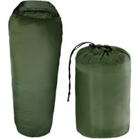 Goods+Gadgets Schlafsack Thermo-Mumienschlafsack 3-Jahreszeiten–Kompakt, Atmungsaktiv, Outdoor (3-fach Isolierung), 3-Jahreszeiten Mumien Schlafsack
