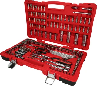 KS Tools 1/4"+1/2" CHROMEplus Steckschlüssel-Satz, 151-tlg - 958.0751