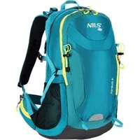 NILS CAMP Wanderrucksack Outdoorrucksack Travelrucksack Rucksack RAMBLER 40L Blau, mit Regenschutz