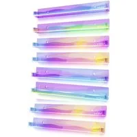 FELIXLEO Bücherregal Wandregal aus Acryl in Regenbogenfarben 15 Zoll