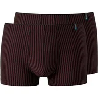 Schiesser Retro Boxer 2er Pack Long Life Soft (Spar-Set, 2-St) Retro Short / Pant - ohne Eingriff - Schnelltrocknend