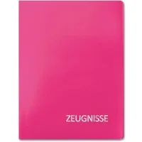 Roth Organisationsmappe Zeugnismappe Basic Magenta Pink, Präsentationsmappe Dokumentenmappe Zeugnisse