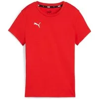 PUMA Trainingsshirt TEAMGOAL CASUALS TEE WMN T-Shirt, mit Rundhalsausschnitt, mit Kurzarm, für Sportmode