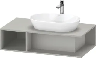 Duravit D-Neo Konsolenwaschtischunterbau wandhängend Betongrau Matt 1000x550x260 mm - DE495900707 DE495900707
