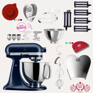 KitchenAid Artisan 4,8 Liter KSM175 Spar-Set Pasta Deluxe mit...
